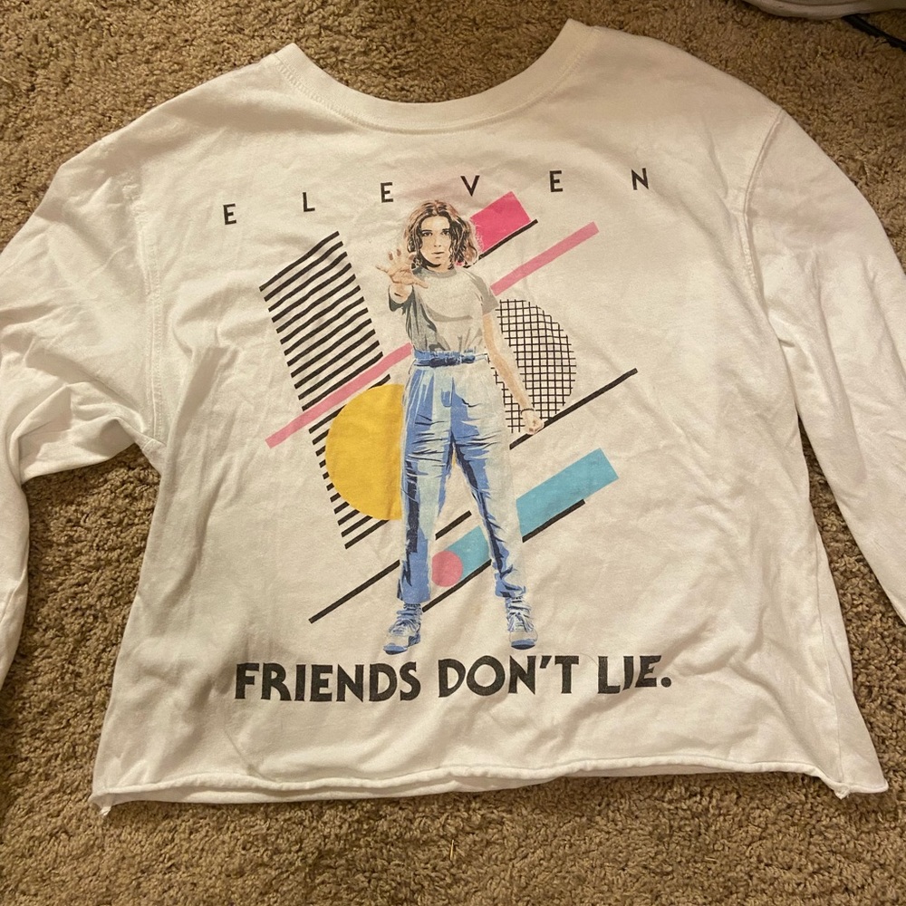 Stranger Things Netflix Eleven Kids Shirt